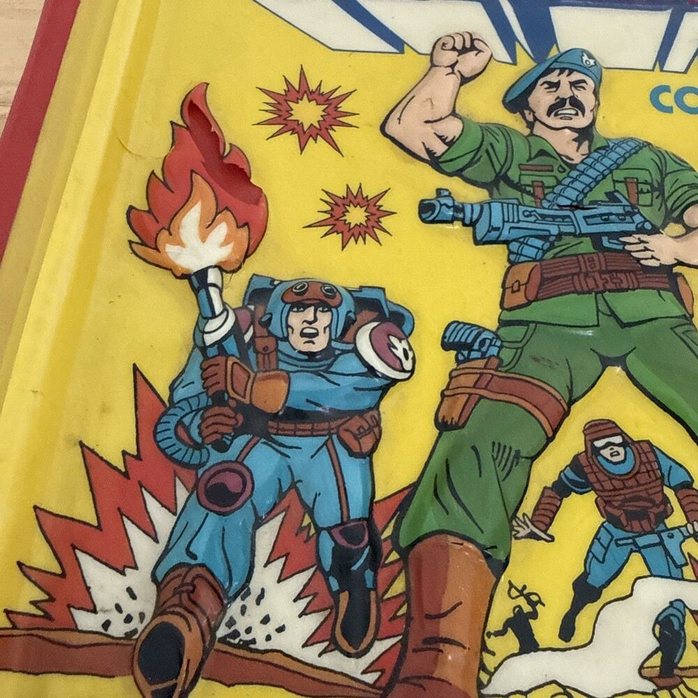 Vintage Tara Toys GI Joe Combat Collectors Case for Figures Read - Picture 10 of 14